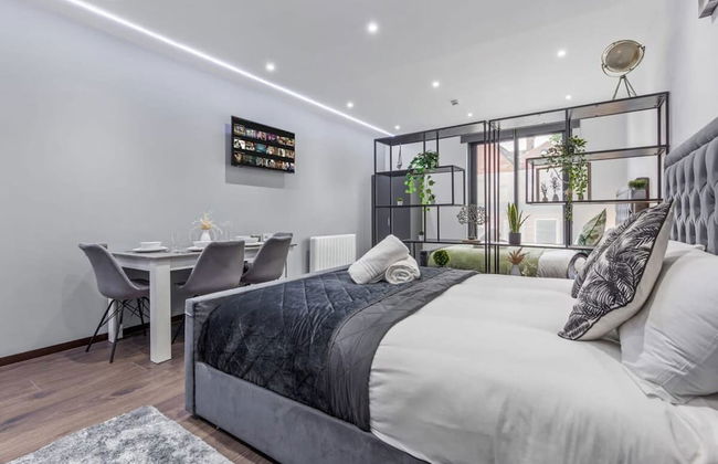 Huge Cosy Studio Family Sleeps 4 North West London - Foto 23