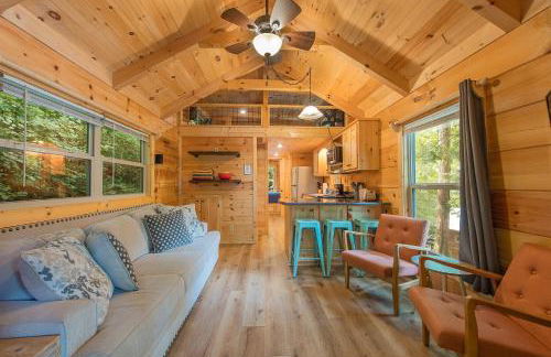 Papa Cabin Tiny Log Home Comfort In Rustic Bliss - Foto 9