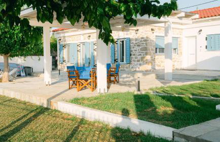 Bluevera sandy beachfront villa-Aidipsos bay - Foto 4