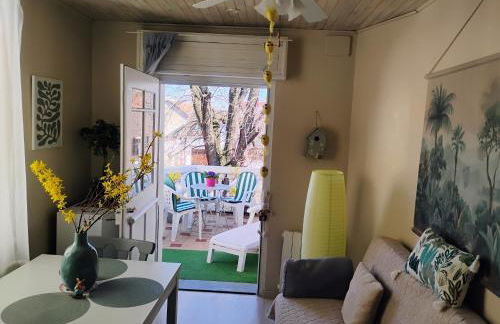 Gîte Le Marronnier, parking et terrasse au calme, entre Colmar-Riquewihr et Obernai, vue sur espaces verts et coteaux d Alsace, route du vin-châteaux - Foto 12