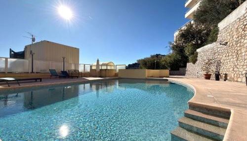 Beausoleil near Monaco - Cosy Studio with Sea view - Foto 4, sunbed