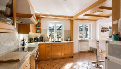 Kaminwohnung mit 24qm Südterrasse Nähe Zugspitze / Eibsee - Foto 3, stove, dishwasher, pet friendly