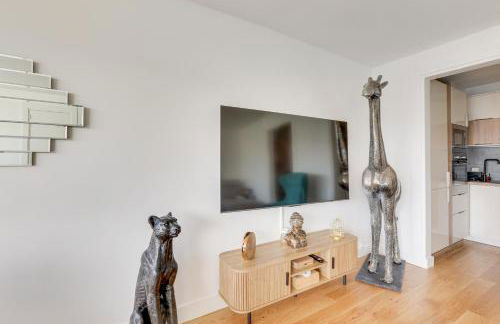 Paris luxury Apartment 75m2 with Eiffel Tower View, metro 1 min, parking - Foto 28