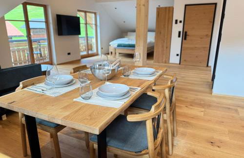 DAS BISCHOF - 5 exklusive Ferienwohnungen und 1 Doppelzimmer - 4x mit privater Zirben Sauna - Semmelservice & Hindelang PLUS - Foto 6