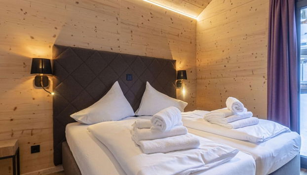 Superior Chalet With hot tub - Foto 3, Habitación