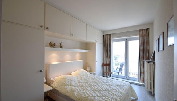 Sleek Apartment w/ Dual Terraces - Foto 4, Habitación