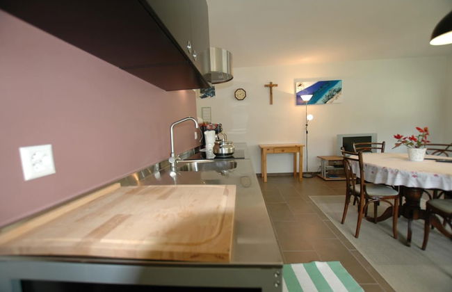 Apartment in Blatten With Mountain Views & Open Kitchen - Foto 8