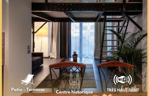 Manhattan Loft - centre - 5 mn à pied gare - parking privé - patio - Photo 1