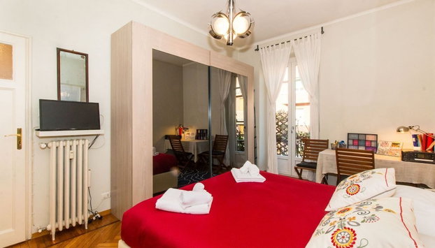 Charm of Turin - Crocetta Flat - Foto 4, Habitación