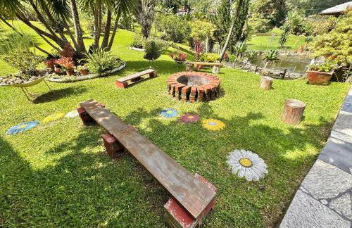 Sítio Exclusivo com Área Gourmet, Piscina e Natureza - Foto 12