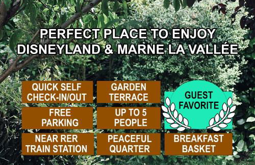 Au Charme De Bussy - Maison près de Disneyland Paris, Forêt, Gare - Foto 2