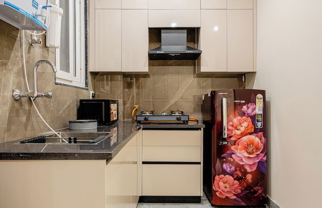 Lime Tree 1BHK Service Apartment Gurgaon - Foto 16