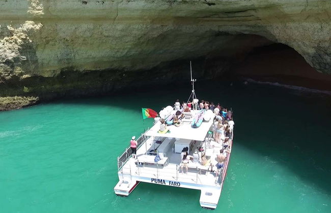 Paseo en catamarán por las cuevas de Benagil - Foto 3