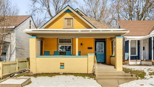 Retro-Inspired Indy Home Walk to Fountain Square! - Foto 3