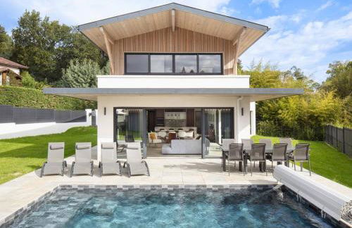 Villa de Luxe à Seignosse: Golf, Piscine Chauffée, Proche Plages - FR-1-791-25 - Foto 7