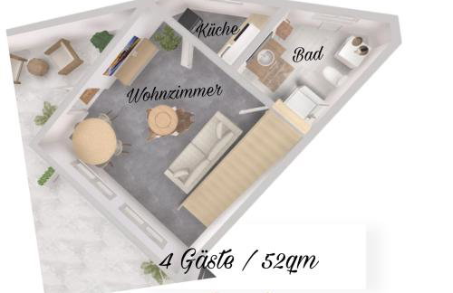 Stilvolle Ferienwohnung in Immenstadt zentral & mit Parkplatz - Foto 5