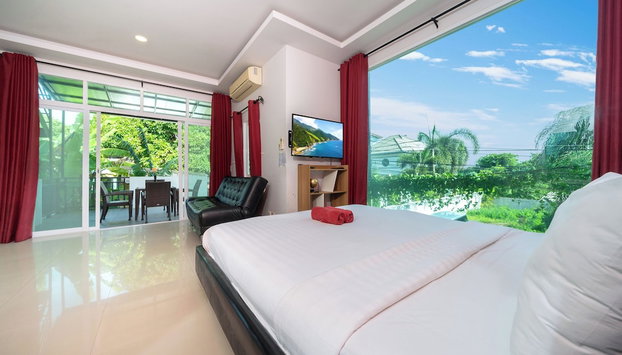 Elegant 3BR Pool Villa Sara near NaiHarn - Foto 4, Habitación