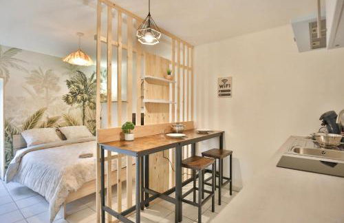 Granny Smith - Homerepublique - Studio paisible, parking gratuit, emplacement vélo - Village Vaux 3 minutes Auxerre - Foto 14