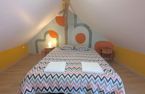 Séjour champêtre avec piscine partagée à Chabris - FR-1-591-739 - Foto 4