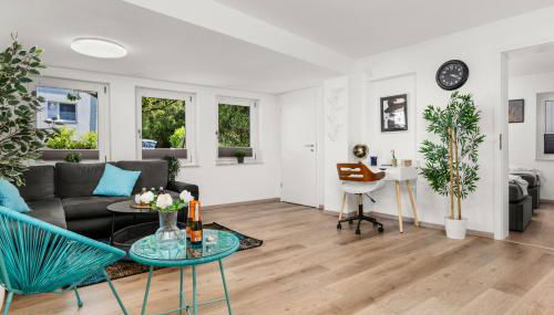 MOLA Apartments-Ferienwohnung für 5 Personen-separater Eingang-Gratis Parkplatz-Terrasse-Grill-Highspeed WLAN-auch für Langzeit geeignet - Foto 3