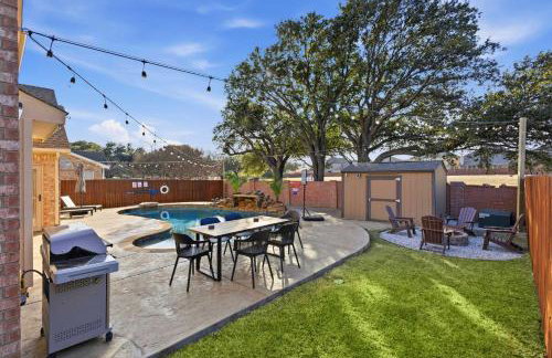 5-BD Vacation Retreat w Pool & Ping Pong - Foto 37