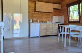 Domki Forest sauna jacuzzi balia Darłowo Darłówko Rusko - Foto 6