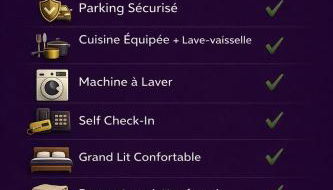 Studio central, parking, lit Queen size par ALP Chartres - Foto 2