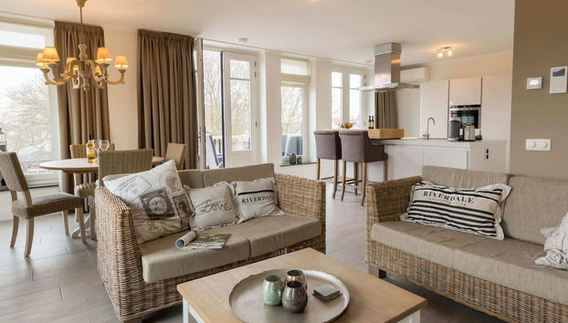 Apartment in Domburg Near the Beach - Foto 5, Sala de estar