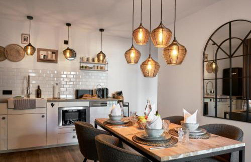 Park Avenue - Design Apartment Friesenstraße - 4 Pers - WLAN - Netflix - 65 Zoll TV - Foto 3