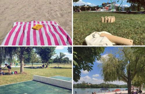 Grand chalet en bois climatisé avec vue sur le lac - Photo 20