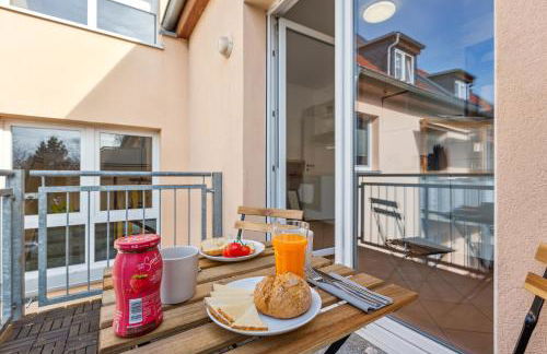 Larooms Merseburg - Apartment NP24 - 2 Zimmer - 4 Betten - Waschmaschine - Parkplatz - Balkon - Foto 19