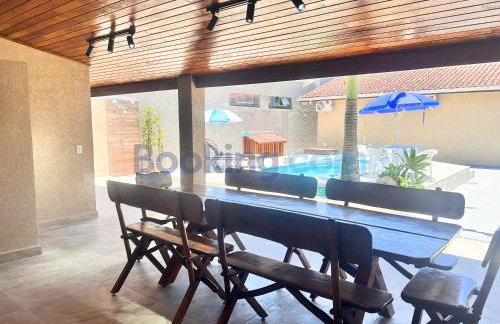 Recanto da Palmeira - Piscina aquecida, quartos com ar condicionado - Foto 8