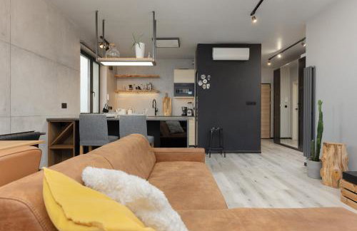 Industrial Pet-Friendly Apartment with Movie Projector by Noclegi Renters - Foto 6