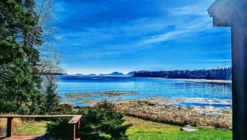 Mark's Waterfront Sea Cottage beach family Acadia - Foto 1