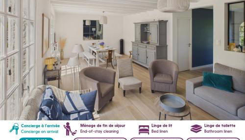 Port Blanc - maison familiale 12 adultes 2 enfants - Foto 3