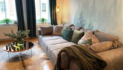 Magic Forest Design Apartment, 65 Zoll TV, Waschtrockner, beste Lage, am Markt - Foto 4