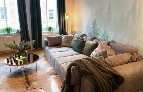 Magic Forest Design Apartment, 65 Zoll TV, Waschtrockner, beste Lage, am Markt - Foto 4