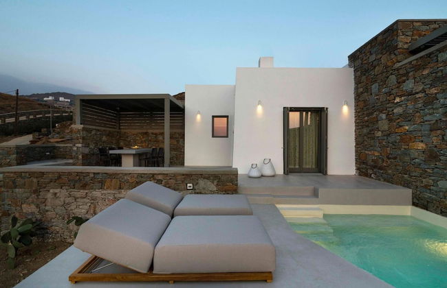 Phos Villas Tinos - Helios Villa With Private Pool and Sea View 96m - Photo 15