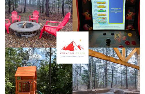 Crimson Creek Cabin - Hot Tub, Playset, Family-Friendly - Foto 1