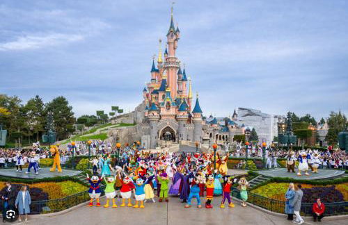 Le 46 Appart Hotel Entre Paris Disneyland Parc Asterix Navette - Foto 11