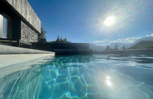 Élégant chalet contemporain - sauna - piscine -10p - Foto 37