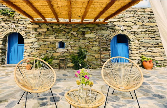 Villa Kotseli: Traditional Stone House with Pool & Sunset Sea Views - Foto 27