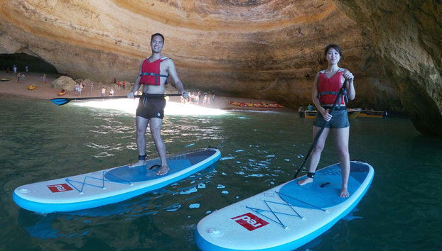 Benagil Caves in the Portuguese Algarve