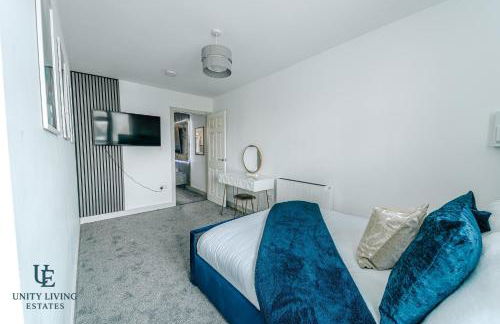 The Royal Suite 1BR Apartment Near Etihad Stadium & Coop Live - Foto 17