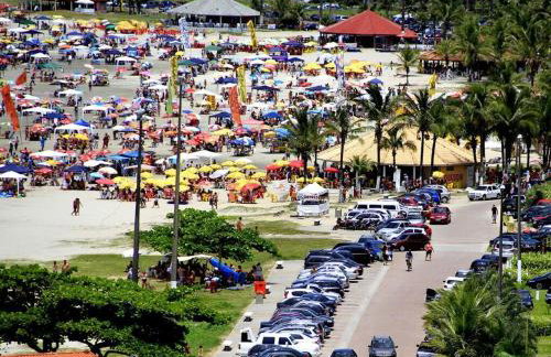 Paraíso Beira Mar, Casa Temporada Itanhaém, 30m Praia, Vista Mar, Piscina, Hidro, Wi-Fi 500 mb, Snooker, Churrasqueira, Garagem Grande, Lazer e Descanso - Foto 68