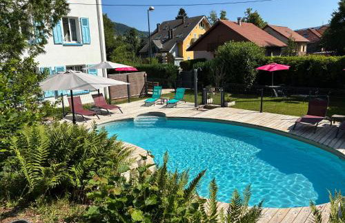Chalet familial Gerardmer centre - salle de jeu - piscine partagée - Photo 40