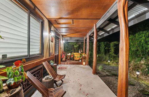 Volcano Tea House Cottage-SpaBath-HotTub-FirePlace - Foto 12