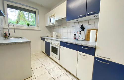 Appartement Apelern (A2) - 2 Zimmer, Badewanne, Terrasse, Netflix - Foto 8