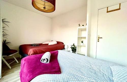 BnGo I Immense RoofTop Lyon I 2 chambres, 4 places parkings, 2 immenses terrasses, 8 personnes - Photo 4