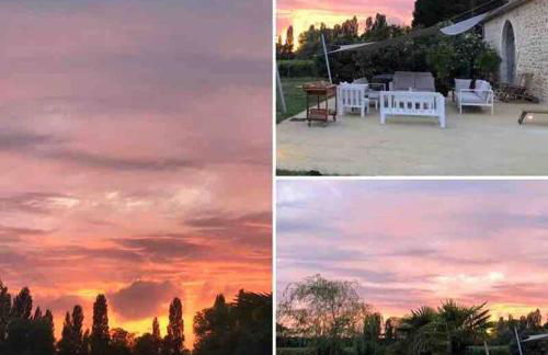 Château Bernon Gite 15 Personnes - piscine et SPA - Foto 42